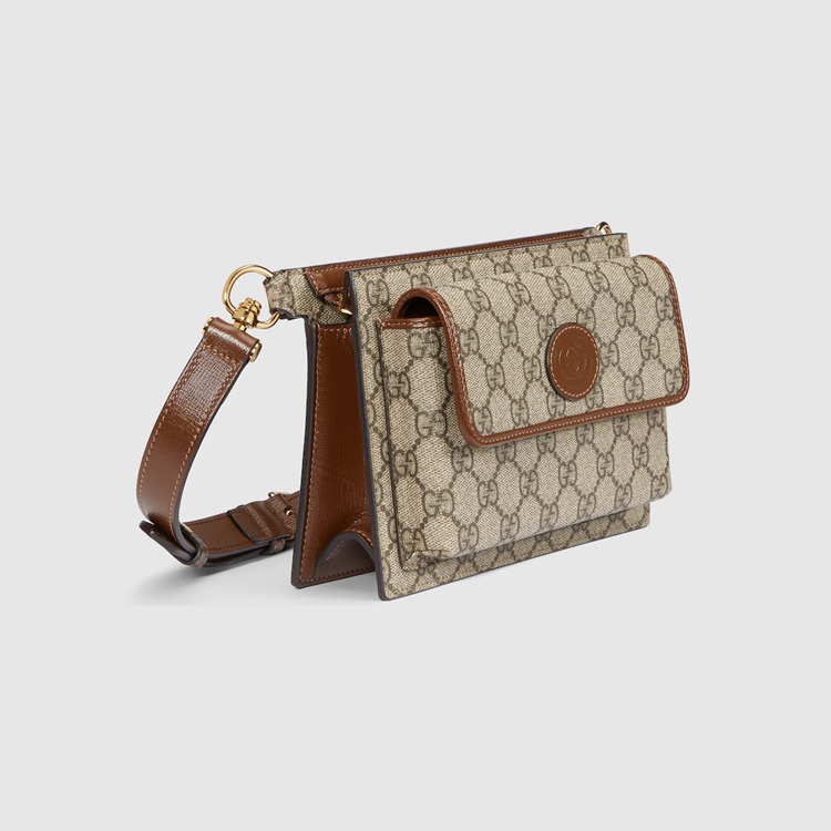 746300.92TCG.8563.007.100.0000.Light GG belt bag with Interlocking G